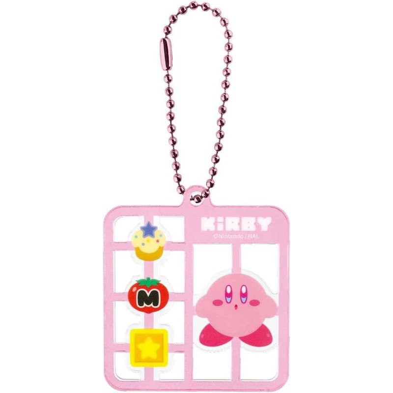 Tees Factory Kirby HK-5541966KS Plastic Model Style Key Chain, Approx.