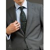 Tavarat Tps-003R Men's Tie Clip, Made in Japan, Genuine Leather,