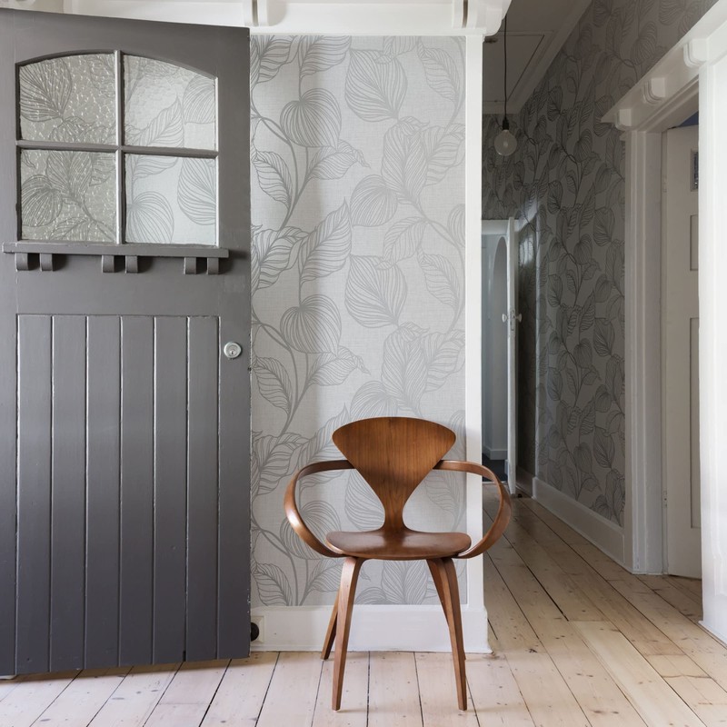 Graham & Brown Royal Palm Moonstone Wallpaper