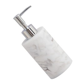 FELTECHELECTR 270ml Resin Soap Dispenser Bottle Press Pump Modern Hand Bottle for Shampoo Dish Soap Lotion Body Wash