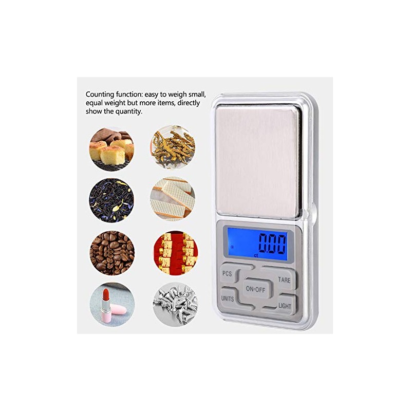 500 g 0.1 g Pocket Scale, Mini Electronic Digital Pocket