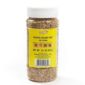 Roasted White Sesame Seeds (Iri Goma) 8 Oz by Shirakiku (8 ounce)