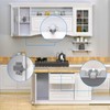 Cupboard Push to Open Push Latch Jiayi 4 Pack Push