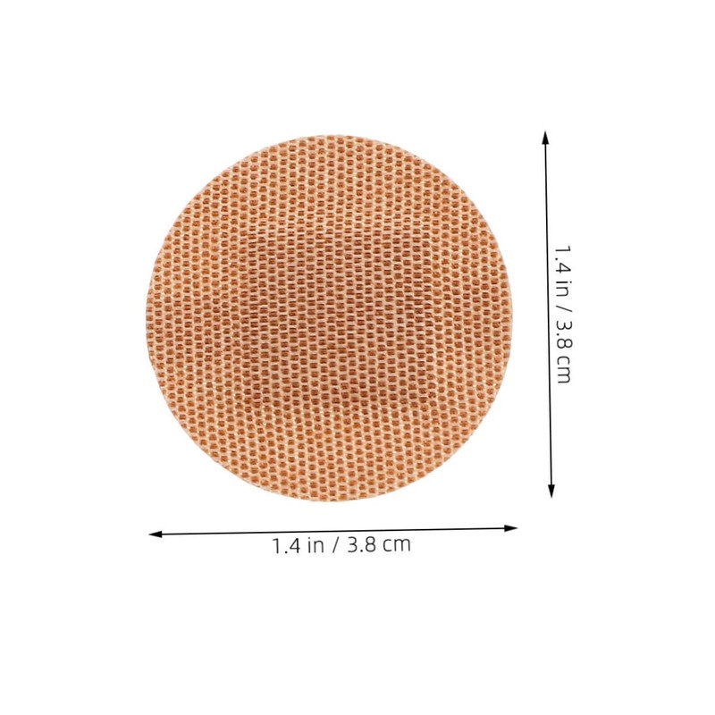 Ipetboom Scar Tape Magnetic Bandage Patches 50pcs Round Fingers Breathable