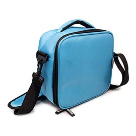 NERTHUS Lunch Shoulder Bag and Two Pockets: Blue, 22 x 22 x 12 cm