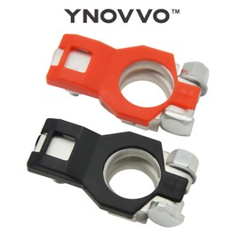 Ynovvo Battery Terminal Connectors Set of 2 Positive and Negative Replacement for Nissan Maxima Murano Rouge for Infiniti Universal Battery Cable Terminal 9098205035 9098206022 243407F000 243407F001