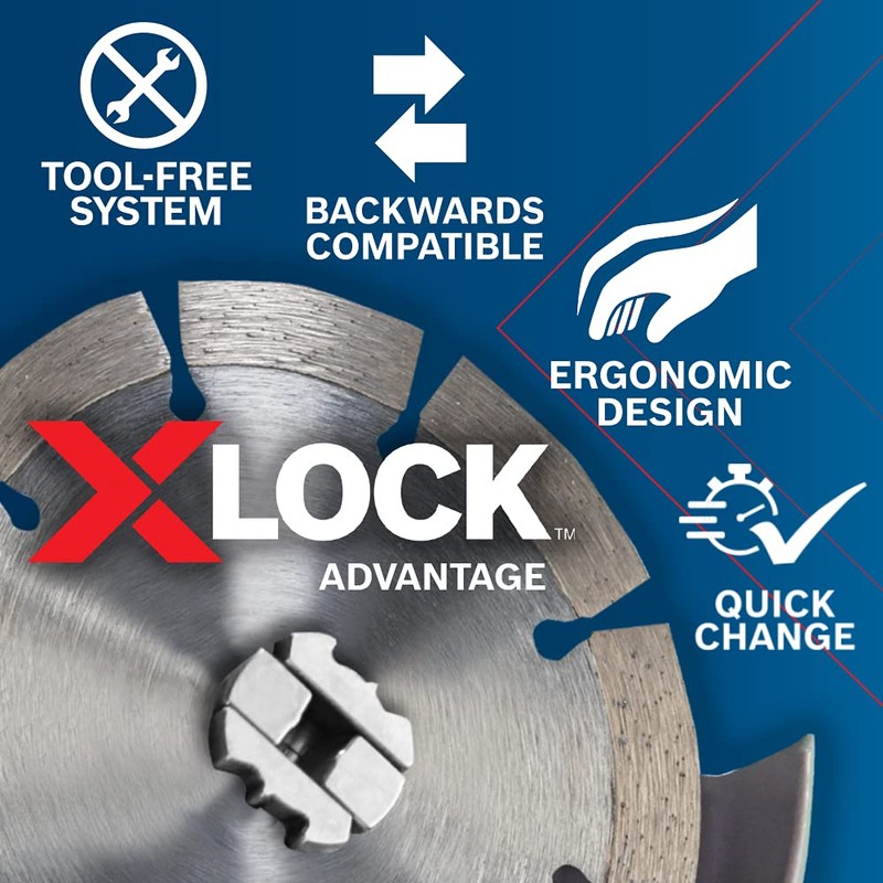 BOSCH FBX4536 25pcs 4-1/2" X-LOCK Coarse Grain Abrasive Fiber Discs