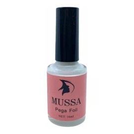 Mussa Pega Foil Para Uñas Marca Mussa Pegamento 16ml