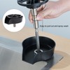 Glass Rinser Automatic Rotating Efficient Cleaning G1/2 Sink Cup Washer