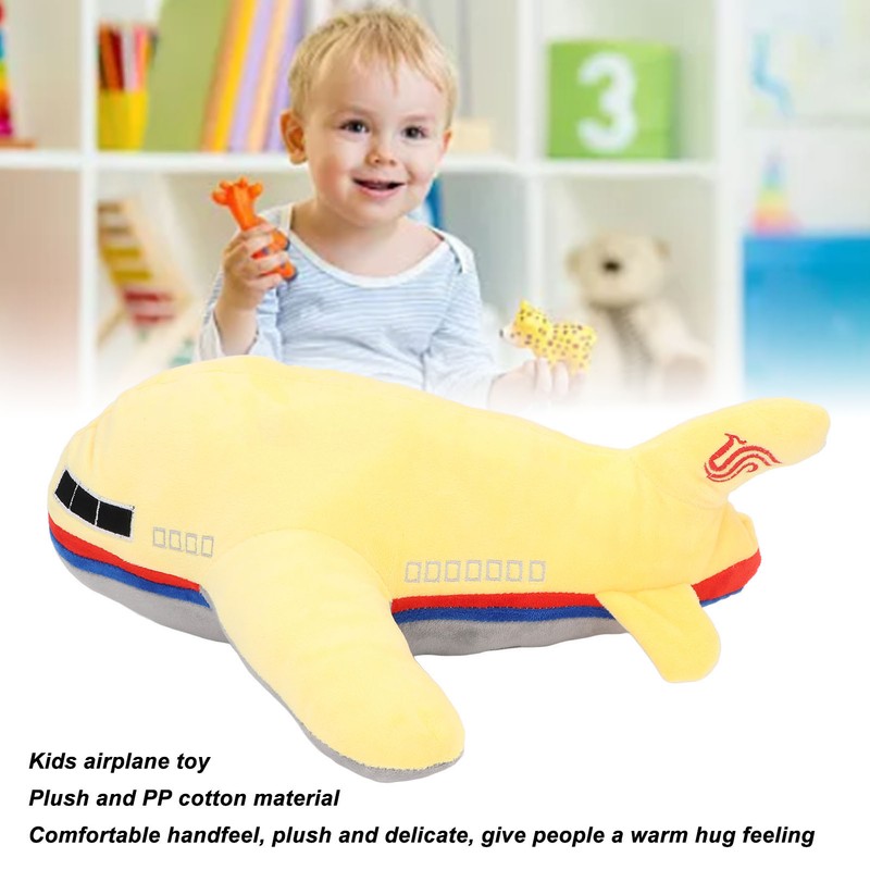 Stuffed Airplane Plush Toys Adorable Soft Comfortable Kids Toy Plane