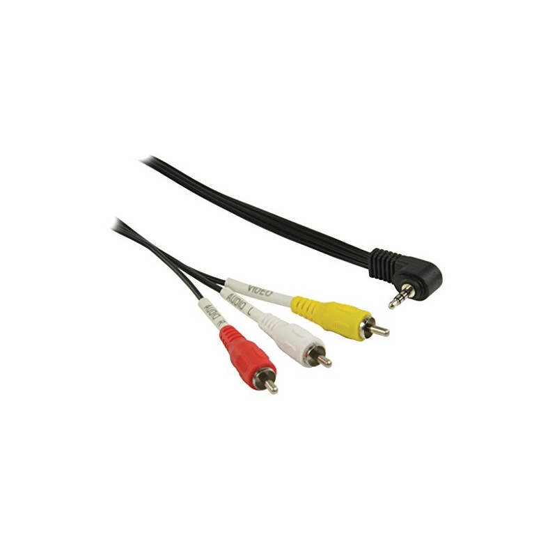Valueline 2.00 m 3.5 mm Jack Male to 3x RCA
