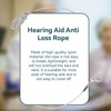 Single Ear Hearing Aids Clip, Anti Lost Portable Hearing Aid
