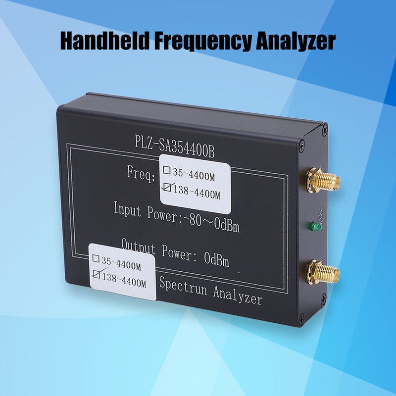 Portable Spectrum Frequency Analyzer Simple Operation 4 Modes Handheld Frequency