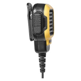 DEWALT DXFRSRM1 Remote Speaker Microphone for DXFRS300 and DXFRS800 Walkie Talkie Two-Way Radios, 2.5mm Earphone Jack