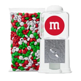 M&M’S Holiday Candy Dispenser, Unique Holiday Gift filled with Pre-Designed M&M’S Holiday Candies