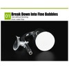 Aquarium Bubble Diffuser Prevent Clogging Transparent Glass Fish Tank Air