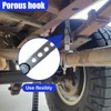 YoRise 2PCS Swivel Style Exhaust Hangers, Heavy Duty Open End