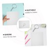 DOITOOL 1 Set Printable Heat Shrink Sheets for DIY Keychains