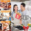 Stainless Steel Cooking Utensils Set - 5 Pcs Metal Professional