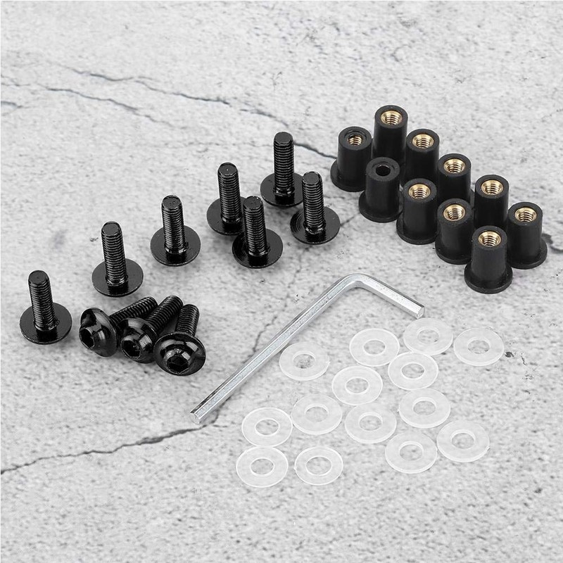 mounting bolts windshield bass boat Qiilu Windshield Bolts Kit, 10pcs