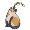 Chala Lazzy Cat Key Fob Coin Purse, Cat Lover Gift