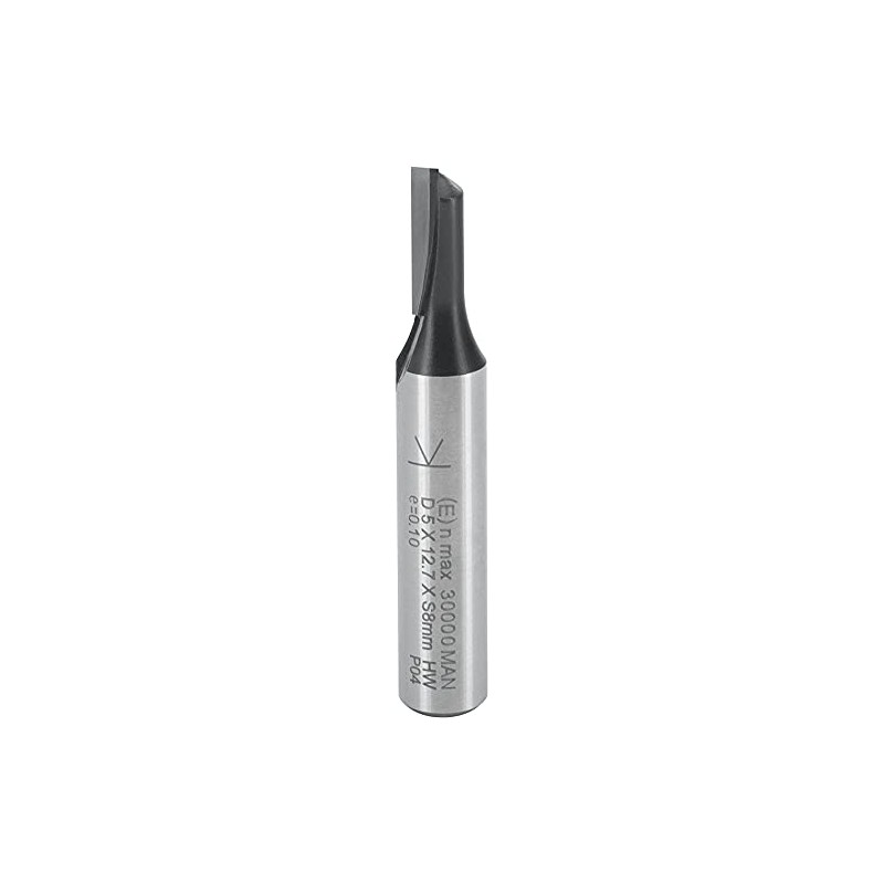 ENT Straight Cutter TC Shank (C) 8 mm, Diameter (A)