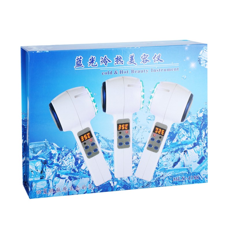Hot Cold Hammer Cryotherapy Blue Photon Acne Treatment Skin Beauty