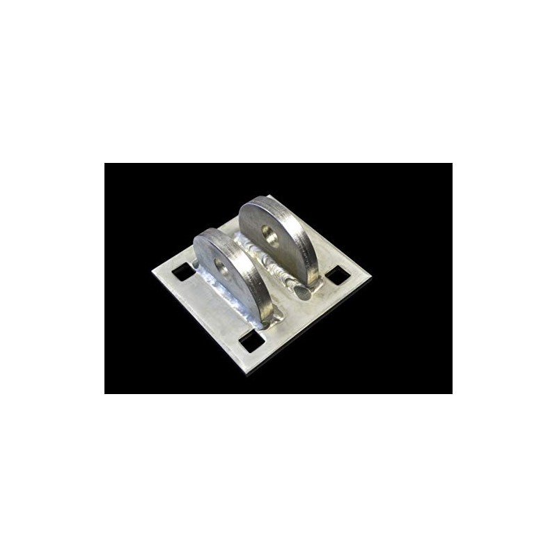 Dock Hardware T-Female Floating Dock Connector Hinge (DH-SSTF) - Stainless