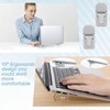 CIATBYYJ 2PCS Zinc Alloy Mini Foldable Laptop Stand,Portable and Adjustable
