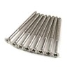 Hinge Outlet Satin Nickel Wood Screws 9 X 2 1/2