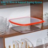 NUTRIUPS 9 x 9 Glass Baking Dish with Lid, 9