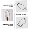 2 x Lighting Accessories Lamp Harps and Adapter Lamp Making