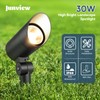 Junview 30W LED Spotlight Outdoor 120V Waterproof Spot Light 3000LM
