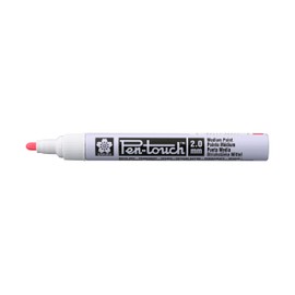 Sakura Pen Touch Medium Fluorescent Red