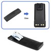 ECSiNG 2Pcs Walkie-Talkie Belt Clips Replacement Compatible with Motorola DP