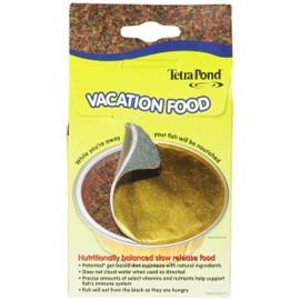 TetraPond Vacation Food Slow Release Feeder Block, 3.45 Ounce - 16477