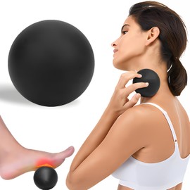 Retoo 6.25cm Trigger Point Therapy Massage Ball Self Massage Trigger Point Ball High Hardness Roller Ball Muscle Tightening Muscle Knot Multiple Uses