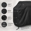 1 Piece Black BBQ Grill Cover for Outdoor Protection –
