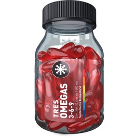 Essential Nutrition Tres Omegas 3-6-9 50 cápsulas de 1000 mg                                                                                          