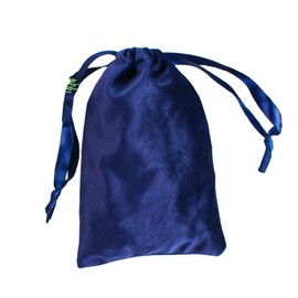 FAVORTALK 20 Pcs Jewellery Bags Velvet Jewelry Pouches Drawstring Gift Bags Velvet Drawstring Bags Well-stitched Jewellery Bag for Wedding Favor Party Gift Packaging Pouches (10x8cm, Navy Blue)