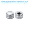 PATIKIL M5x0.8 Cap Nuts 30pcs Accord Knitting Screw Knob Cap