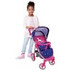 509 Crew Unicorn 2-in-1 Doll Travel System - Converting Car
