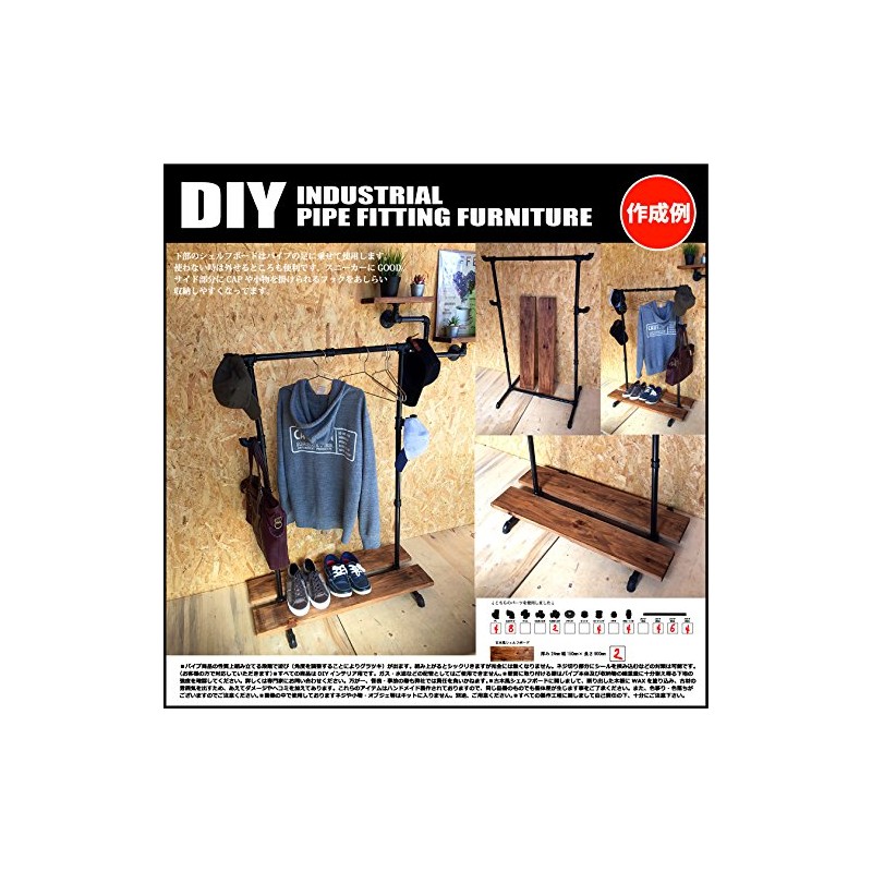 Interior Goods DIY Antique Plumbing Pipe Black Cast Iron Parts