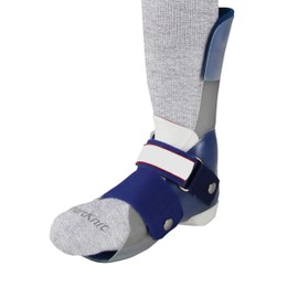 SmartKnit Kids Seamless KAFO Interface Socks (Gray, Child Long)