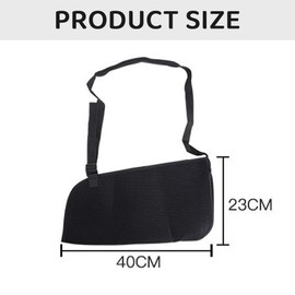 Mesh Arm Sling with Adjustable Shoulder Strap – Joint Immobilizer for Elbow, Wrist, Shoulder Injuries – Breathable Medical Support Brace for Rotator Cuff, Fractures, Dislocations