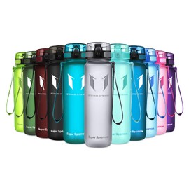 Super Sparrow Unisex-Adult, Boys, Girls, Women's, Men's X-Grey-17oz Water Bottle, Grey, 500ml-17oz