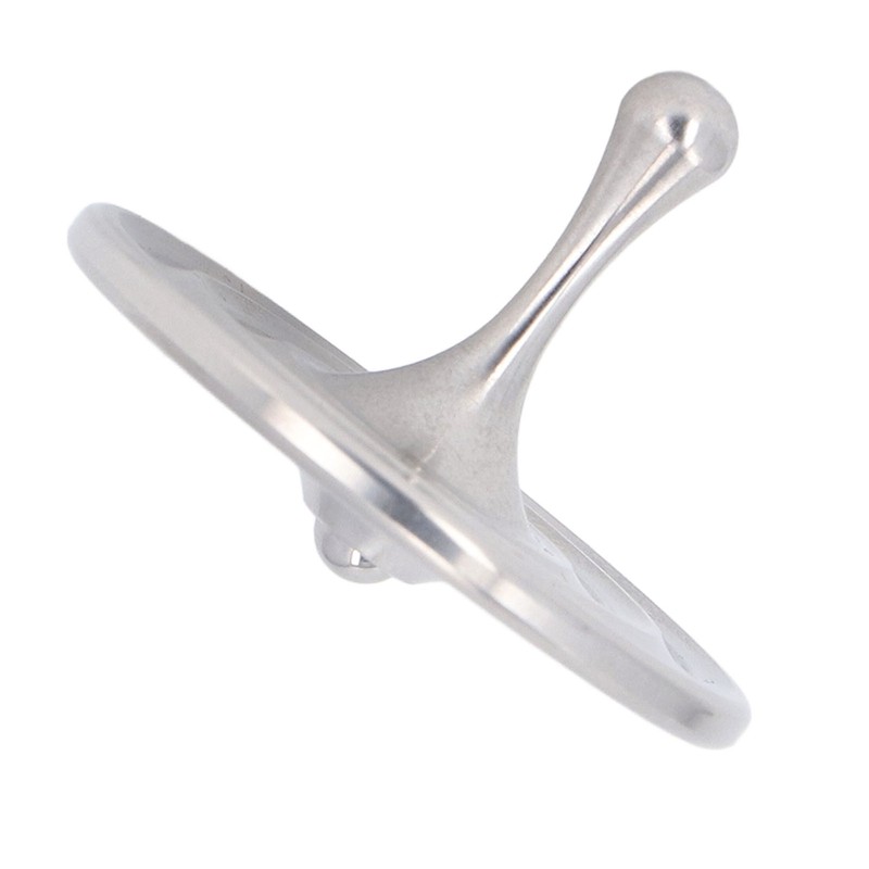Stainless Steel Spinner Top Stress Relief Exquisite Compact Desktop Spinner