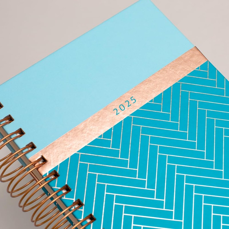 Matilda Myres 2025 Day to Page A5 Spiral Bound Diary