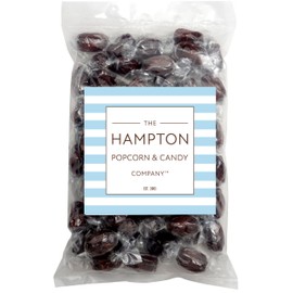 Root Beer Barrels Hard Candy - 1lb Bulk Bag (Approximately 65 pcs) - Old Fashioned Hard Candy - Individually Wrapped Bulk Candy - The Hampton Popcorn & Candy Company