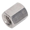 20 Pcs Hex Coupling Nut M8x1.25 L15mm 304 Stainless Steel